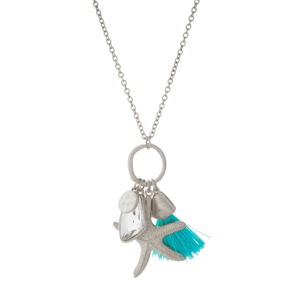 Starfish Blue Necklace
